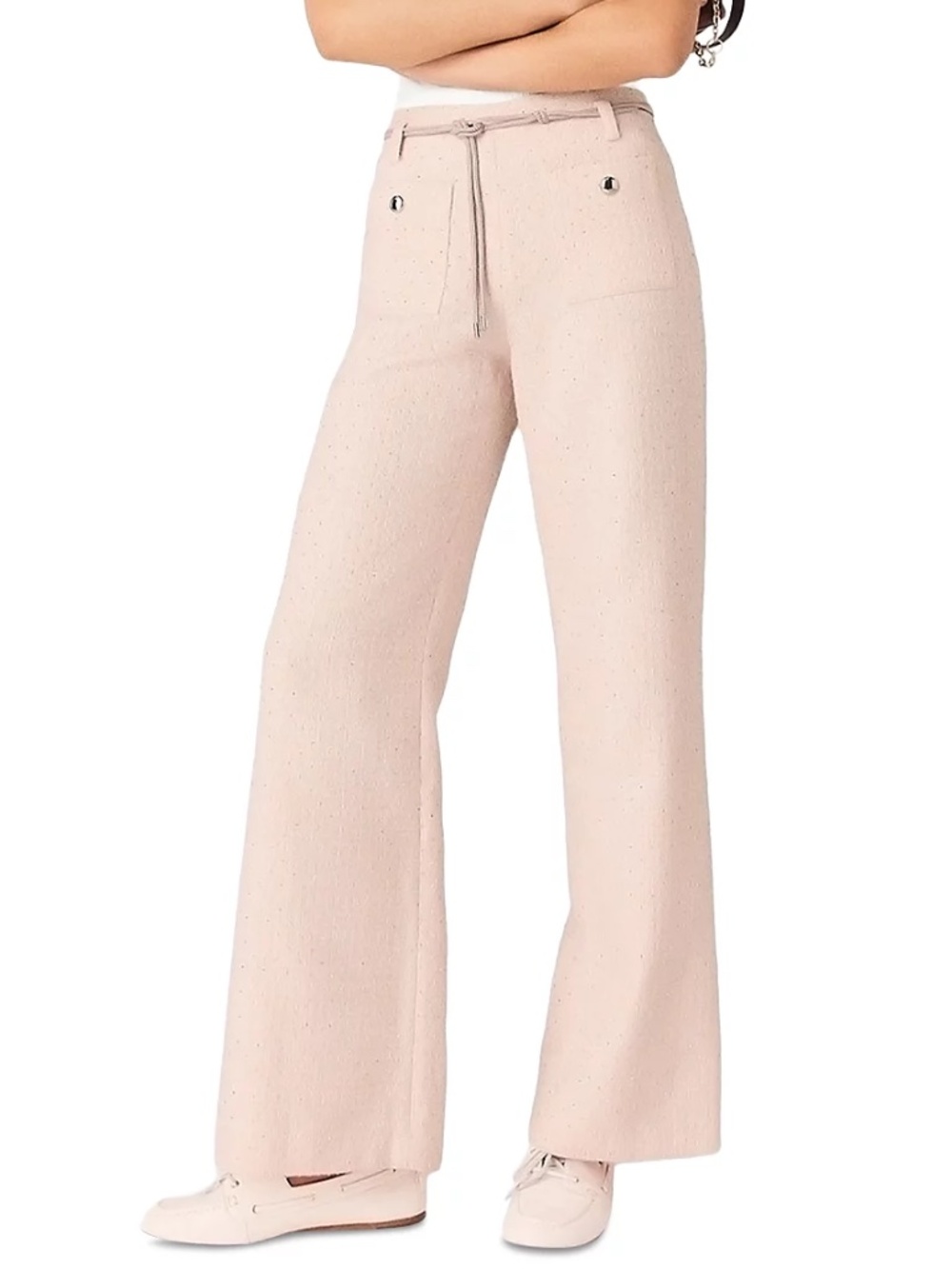 Pillona Sparkly Tweed Pants